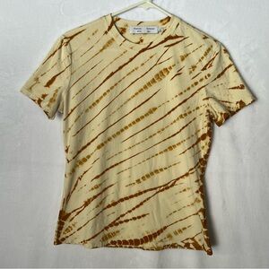 Proenza Schouler White Label T-Shirt Womens Medium Tie Dye Abstract